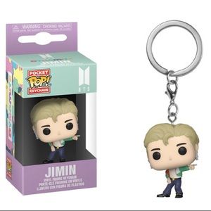 🆕BTS Dynamite Jimin Funko Pop Keychain